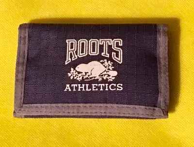 Vintage ROOTS Athletics nylon wallet , View more