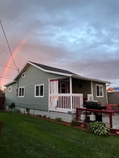 For rent in the Pointe du Chene area. Two bedroom cottage with loft for children’s to sleep in with...