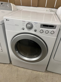 LG electric front load dryer 
