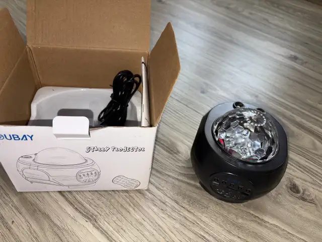 Gubay starry projector night light Bluetooth veilleuse galaxy  546145113305917441