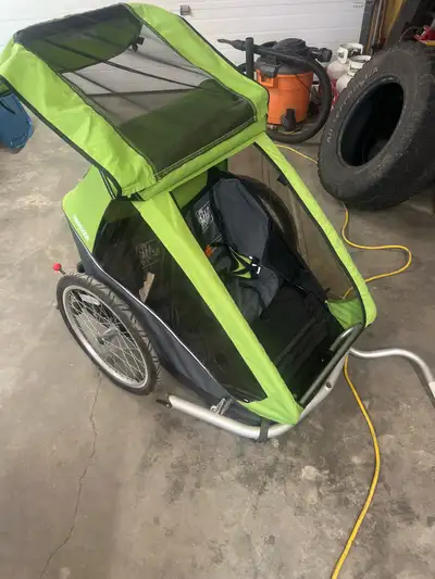 Croozer bike trailer (double), View more
