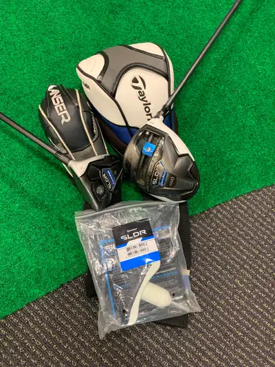 Taylormade driver and 3 wood, View more