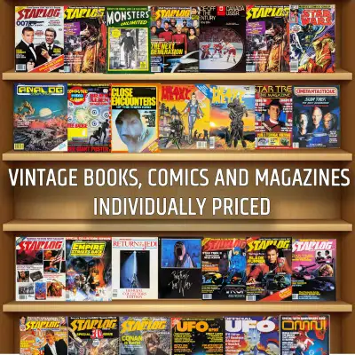 Vintage Books, Comics and Magazines - Individually Priced, View more