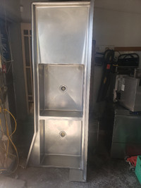 Double Basin Commercial Sink at Jacobs Restaurant Equipment