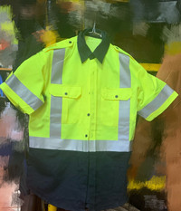 Good quality safety shirt-made in canada all the size