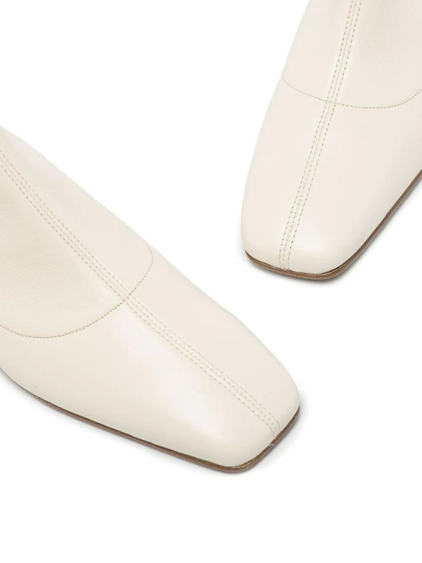 BY FAR Este 30mm square-toe ankle boots WHITE NEW IN THE BOX SIZ in Women's - Shoes in Markham / York Region - Image 3