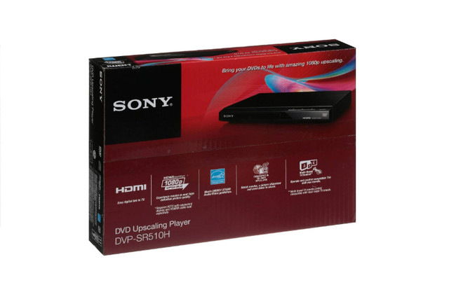 Sony DVD Player | Upscaling 1080p | DVP-SR510H | on Sale in Video & TV Accessories in Oshawa / Durham Region