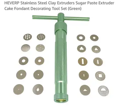 Stainless Steel Clay Extruders Sugar Paste Extruder Cake Fondant, View more