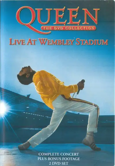 QUEEN LIVE DVD CONCERT - WEMBLEY Stadium - 2 DVD Set, View more