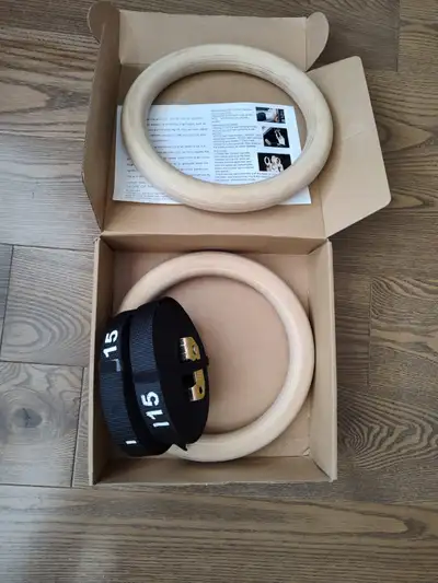 Gymnastic Wooden Rings, View more