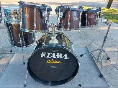 Tama Rockstar 6pcs drum shell pack &mounting hardware only, View more