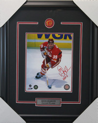 DOUG GILMOUR Calgary Flames SIGNED Autographed JERSEY w/ Frameworth COA