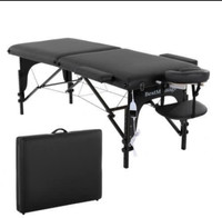 Massage table black or burgundy 