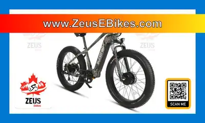 eBike NEW! The Fat-AWD 2.0, Canadian Seller. www.ZeusEbikes.com, View more