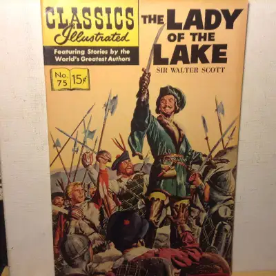 Classics Illustrated LADY OF THE LAKE No.75 - HR#169 - VF/NM 196, View more