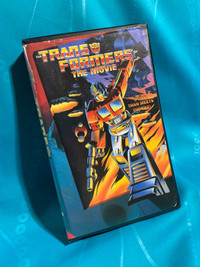 Vintage Transformers The Movie VHS - CLEAN