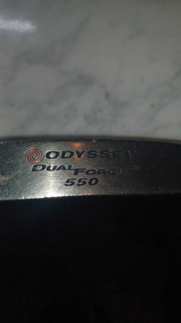 Odyssey Dual Force 550 Putter RH 35" Steel Shaft