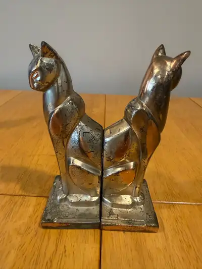Metal Cat Bookends, View more