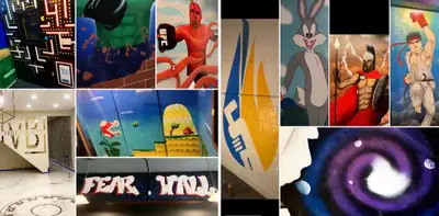 Hey there! I’m a self taught spray painter; I’ll spray anything that paint will stick to! Message me...