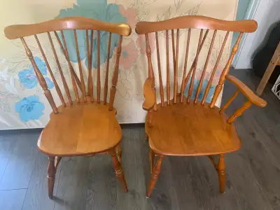 2 dining chairs, View more