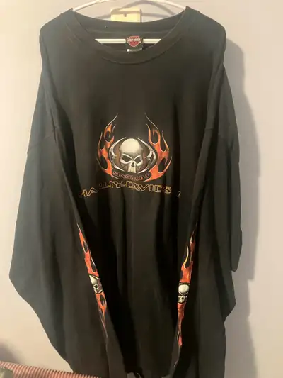 Harley Davidson long sleeve shirt size 4xl , View more