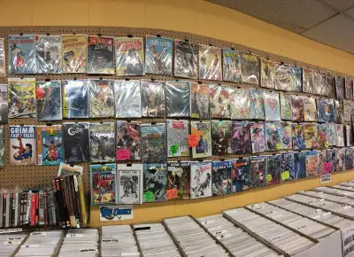 BURLINGTON'S LARGEST BACK ISSUE COMIC SHOP, View more