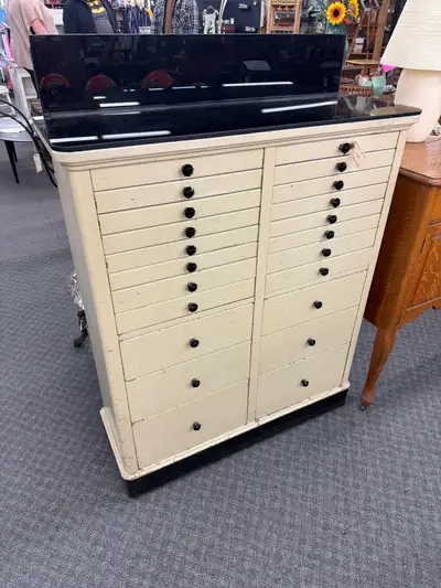 beautiful vintage dental cabinet , View more