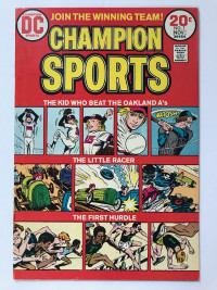 Champion Sports #1, #2 & #3 DC Comics
