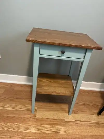** REAL WOOD SIDE TABLE**, View more