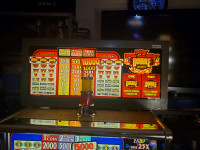 Slot machine topper light up