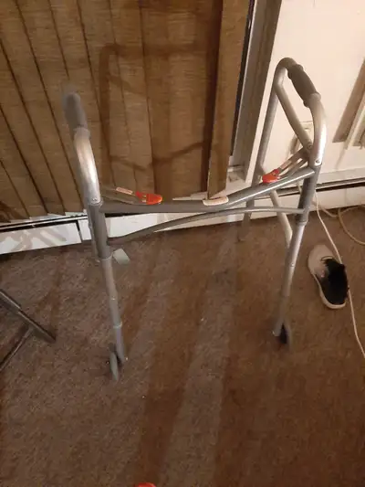 Gently used, adjustable walker pick up needed