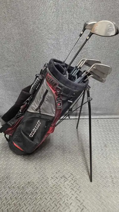 SPALDING Right Golf Clubs with Stand Bag, View more