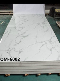 Panneaux marbre PVC ..PVC marble easy to install