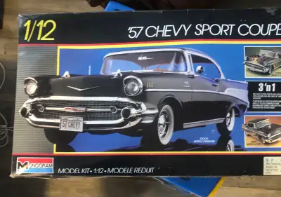 Modèle réduit monogram 1/12. 57 Chevy sport coupe ,,, View more