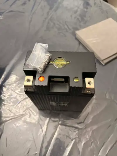 Brand new! The revolutionary Adventure Power Phantom lithium iron starting batteries for powersports...