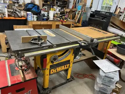 Dewalt DW746 Hybrid Floor Model Table Saw, View more