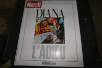 Affiche ou poster Lady Di (Diana) L'Adieu avec William 18 septem
