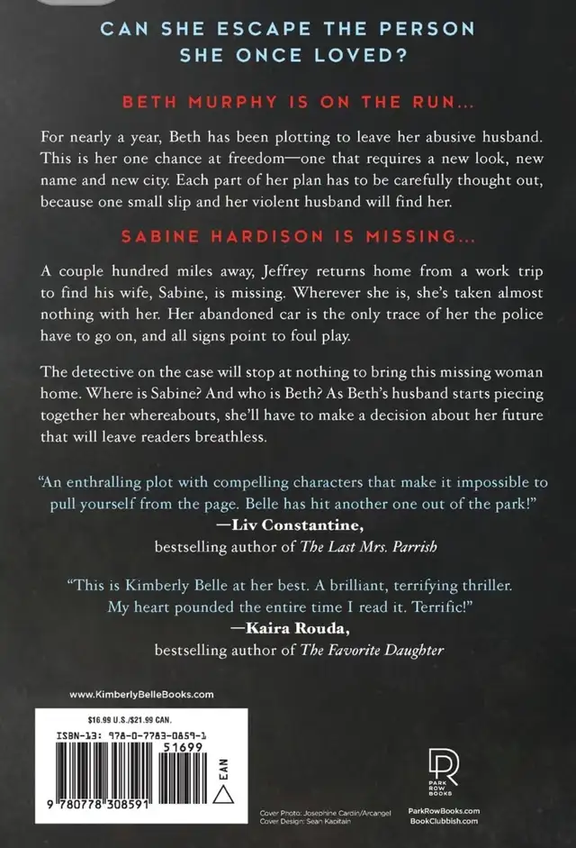 Dear Wife a novel by Kimberly Belle in Fiction in Ottawa - Image 3