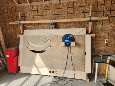 Makermade M2 wall mounted CNC router full kit, not assembled. Everything works perfectly fine. The c...