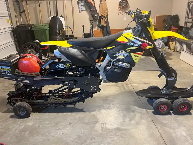 2017 rmx 450z snowbike in Snowmobiles in Strathcona County - Image 3