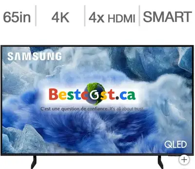 Télévision QLED 65'' QN65Q8FAAFXZC 4K UHD 120Hz Smart Samsung, View more