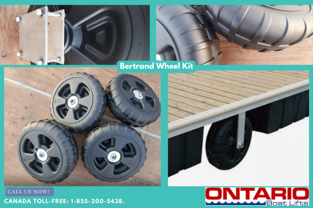 Bertrand's Wheel Kit: 2023 Boat Show Pricing! dans Autre  à Sept-Îles