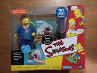 TownHall w/ Mayor Quimby figure Simpsons World of Springfield