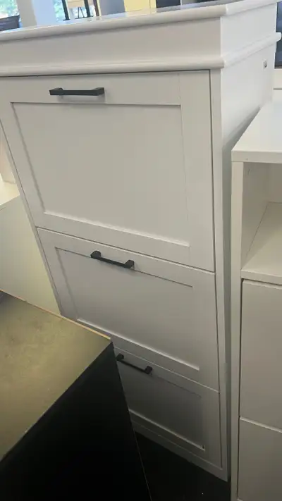 Shoe Storage Cabinet with 3 Flip Drawers and Adjustable Shelves,, View more