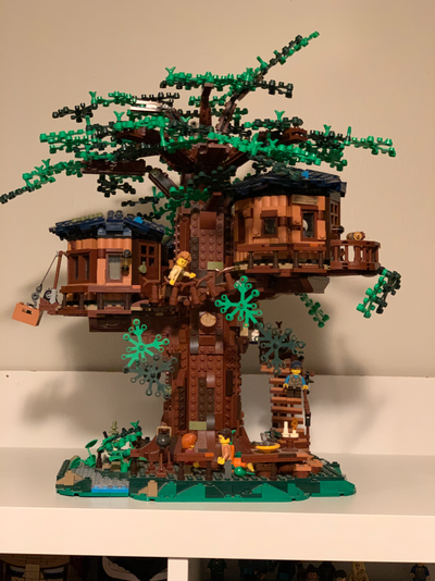Lego Ideas Tree House #21318 - $250 This 3036 piece set was released in 2019. Complete build with al...