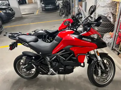 2018 Ducati Multistrada 950 12,500KM all Highway. This is the sweet spot in adventure bikes. Not too...