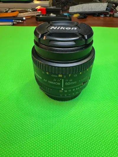 Nikon 50 mm 1:1.8D AF Nikkor F-mount Lens – LIKE NEW, View more