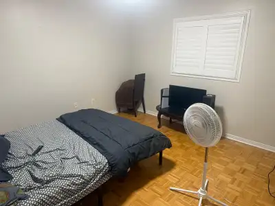 One room available for girl for rent in sharing from oct 1.