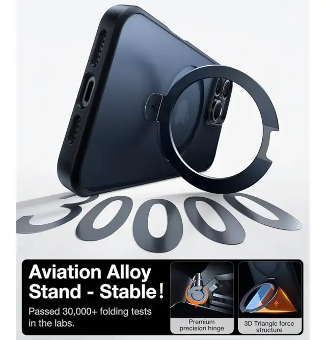 iPhone 16 Pro Max Case with Stand in Cell Phone Accessories in Mississauga / Peel Region - Image 4