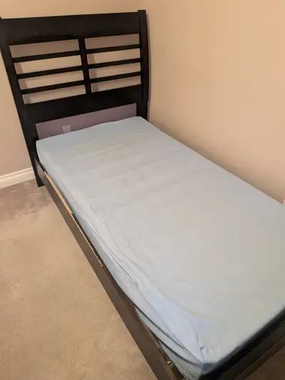 Ashley Twin Bed frame with Box Spring, View more